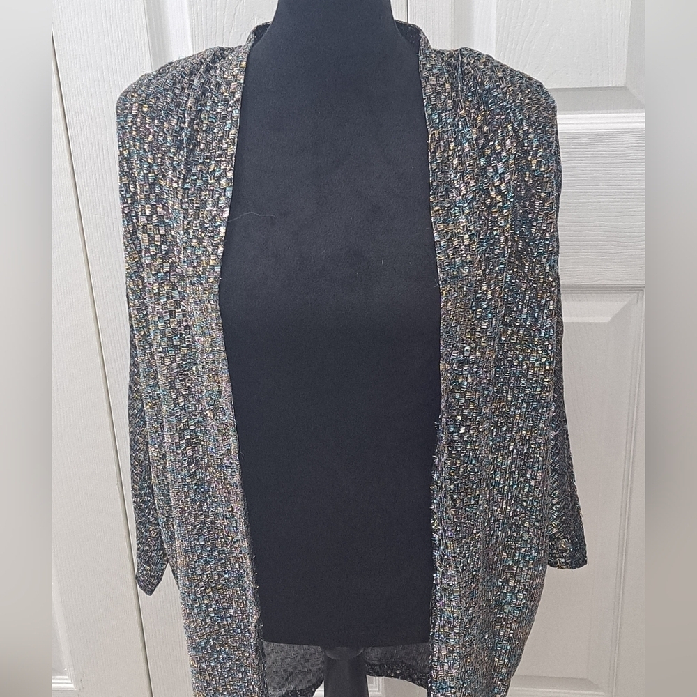 Open Cover Up Sparkles With Metallic Threads